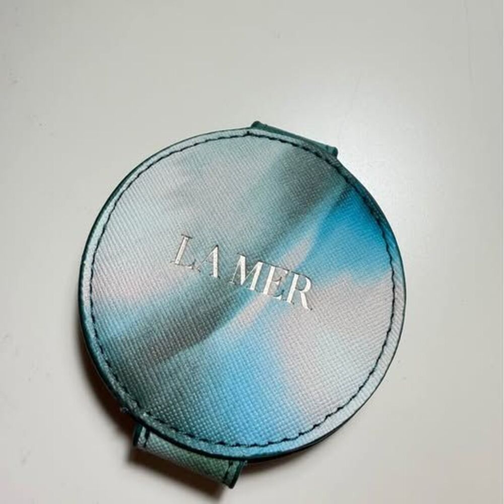 La Mer Compact Makeup Mirror brand new jade green